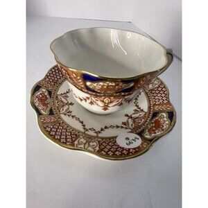 VINTAGE ROSINA BONE CHINA TEA CUP & SAUCER Gold Trim 4810 by Rosina - Queen